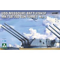 USS Missouri Batleship - MK.7 16´´/50 Gun Turret No.1 von Takom
