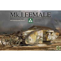 WWI Heavy Battle Tank Mk.I female with anti grenade screen von Takom