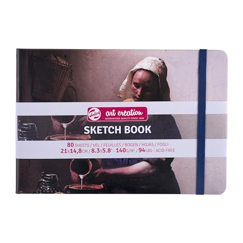 Talens Art Creation Skizzenbuch Dienstmagd mit Milchkrug | 21 x 14,8 cm, 140 g, 80 Blatt | Hardcover Skizzenbuch für Bleistift, Pastell, Tusche, Gouache Talens Art Creation Skizzenbuch Dienstmagd mit Milchkrug | 21 x 14,8 cm, 140 g, 80 Blatt | Hardcover Skizzenbuch für Bleistift, Pastell, Tusche, Gouache von Talens Art Creation