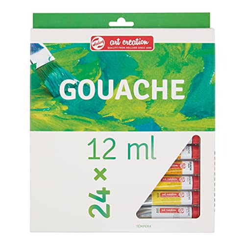Talens Art Creation Anfänger-Set Gouache-Malerei mit 24 Farben (12-ml-Tuben) | Malen für Erwachsene Talens Art Creation Anfänger-Set Gouache-Malerei mit 24 Farben (12-ml-Tuben) | Malen für Erwachsene von Talens Art Creation