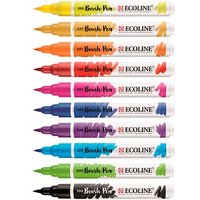 Talens ECOLINE® Brush-Pens farbsortiert, 10 St. von Talens ECOLINE®