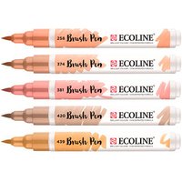 Talens ECOLINE® Brush-Pens rosa, 5 St. von Talens ECOLINE®