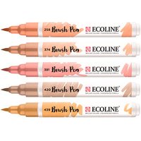 Talens ECOLINE® Brush-Pens rosa, 5 St. von Talens ECOLINE®