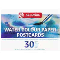 Talens Aquarellblock - Postkarte von Weiß