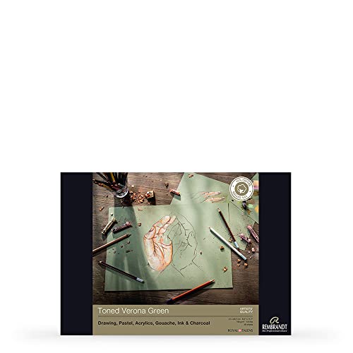 Talens Toned Verona Green, A4, 50 Blatt, 180g/m² Talens Toned Verona Green, A4, 50 Blatt, 180g/m² von Talens Japan