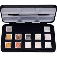 Van Gogh Aquarellfarbe Pocketbox 12 Näpfe, Metallic-Farben von Multi