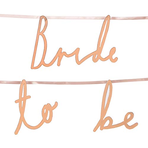 Talking Tables BG Garland Hochzeitsgirlande Meter, Papier, Blossom Girlanden „Bride to Be“, 1,5 m Talking Tables BG Garland Hochzeitsgirlande Meter, Papier, Blossom Girlanden „Bride to Be“, 1,5 m von Talking Tables