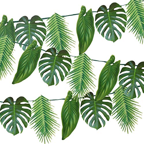 Talking Tables Palmblätter Girlande Grün Safari, Hawaii Gartenparty Sommerparty Deko |Wiederverwendbare Sommer, Luau, Dschungel Geburtstag Dekoration | Papier-2.6m, Tropische Palmengirlande 1,5 Talking Tables Palmblätter Girlande Grün Safari, Hawaii Gartenparty Sommerparty Deko |Wiederverwendbare Sommer, Luau, Dschungel Geburtstag Dekoration | Papier-2.6m, Tropische Palmengirlande 1,5 von Talking Tables