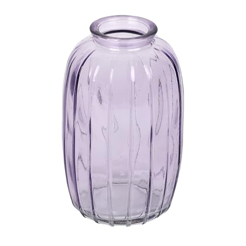 Talking Tables Fliederfarbene Glas-Budvase für Blumen, stilvolle Einzelstiel-Vase für Hochzeits-Tischdeko, Fensterbank, Gartenpartys, Sommeressen, Kamindekor & Geschenke, 12 cm Talking Tables Fliederfarbene Glas-Budvase für Blumen, stilvolle Einzelstiel-Vase für Hochzeits-Tischdeko, Fensterbank, Gartenpartys, Sommeressen, Kamindekor & Geschenke, 12 cm von Talking Tables