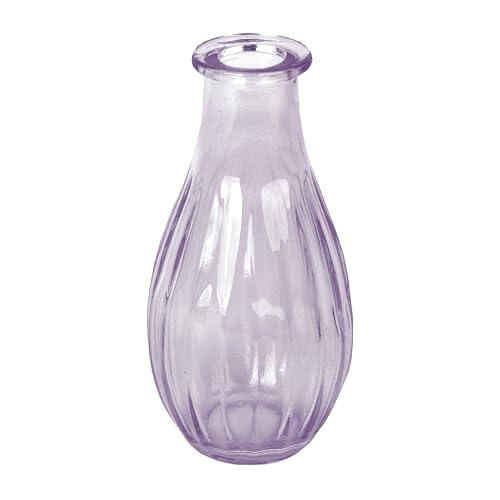 Talking Tables Fliederfarbene Glas-Budvase für Blumen, stilvolle Einzelstiel-Vase für Hochzeits-Tischdeko, Fensterbank, Gartenpartys, Sommeressen, Kamindekor & Geschenke, 14 cm Talking Tables Fliederfarbene Glas-Budvase für Blumen, stilvolle Einzelstiel-Vase für Hochzeits-Tischdeko, Fensterbank, Gartenpartys, Sommeressen, Kamindekor & Geschenke, 14 cm von Talking Tables