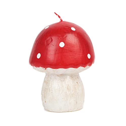 Talking Tables Große Kerze in Pilzform für Weihnachtstisch – 9,5 cm | rote Fliegenpilz-Waldparty-Dekorationen, Herbst-Heimdekoration, Alice im Wunderland Teeparty, Gartenfee Thema Talking Tables Große Kerze in Pilzform für Weihnachtstisch – 9,5 cm | rote Fliegenpilz-Waldparty-Dekorationen, Herbst-Heimdekoration, Alice im Wunderland Teeparty, Gartenfee Thema von Talking Tables