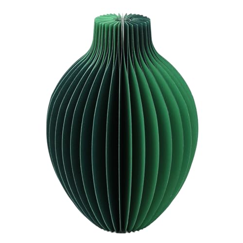 Talking Tables Grüne Waben-Papiervase mit Glasfläschchen, Magnetverschluss, einzigartige Tischdekoration, Heimdekoration, Blumenvasen, wasserdicht, Tischdekoration Talking Tables Grüne Waben-Papiervase mit Glasfläschchen, Magnetverschluss, einzigartige Tischdekoration, Heimdekoration, Blumenvasen, wasserdicht, Tischdekoration von Talking Tables