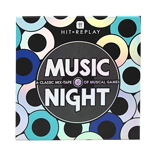 Talking Tables Music Night Game | Spiel mit Familie, Freunden, nach dem Abendessen | Inklusive musikalischer Trivia, Geburtstagsgeschenk Talking Tables Music Night Game | Spiel mit Familie, Freunden, nach dem Abendessen | Inklusive musikalischer Trivia, Geburtstagsgeschenk von Talking Tables