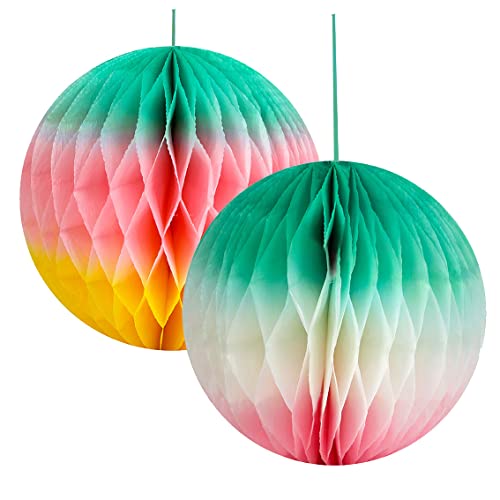 Talking Tables Pastellpapier-Waben 2 Stück, 25 cm | gelb, grün und rosa Party-Dekorationen zum Aufhängen für Ostern, Regenbogen-Geburtstag, Kinderpartys, Hochzeit, Festival, Rose Talking Tables Pastellpapier-Waben 2 Stück, 25 cm | gelb, grün und rosa Party-Dekorationen zum Aufhängen für Ostern, Regenbogen-Geburtstag, Kinderpartys, Hochzeit, Festival, Rose von Talking Tables