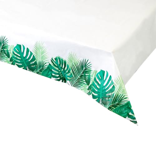 Talking Tables Tropical Tischdecke - Palmblatt-Einweg-Tischdecke für Kinderpartys, Dschungel-, Dinosaurier- oder Hawaii-Themen Talking Tables Tropical Tischdecke - Palmblatt-Einweg-Tischdecke für Kinderpartys, Dschungel-, Dinosaurier- oder Hawaii-Themen von Talking Tables