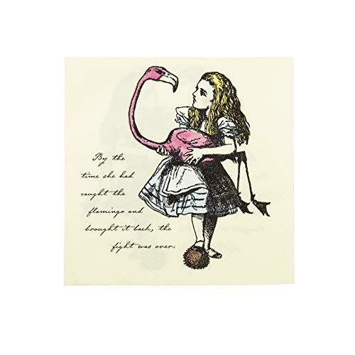 Talking Tables TSALICE-NAPKIN bunte Alice im Wunderland Papierservietten, 20st., 33cm Talking Tables TSALICE-NAPKIN bunte Alice im Wunderland Papierservietten, 20st., 33cm von Talking Tables