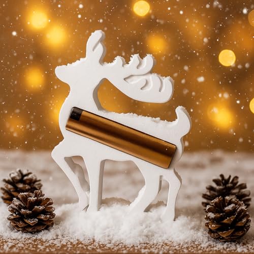 2 Stück Silikonformen Gießformen Weihnachten, Weihnachtsmann Silikonform Geldgeschenk Elch Silikonform Weihnachten Gießformen Silikon Gießform Weihnachten Giessformen Silikon Pralinenschachtel (J) von Talleros