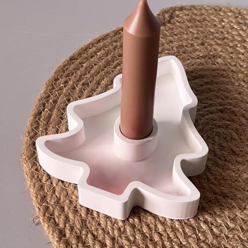 Silikonformen Gießformen Weihnachten, Silikonform Weihnachten Weihnachtsbaum Gips Zum Gießen Silikonform Kerzenhalter Gießformen Silikon Weihnachten Giessformen Silikon Gießform Kerzenhalter (A) von Talleros