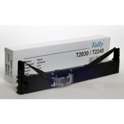 Tally Genicom 044829 Nylonband schwarz, Inhalt 4.000.000 Zeichen für T 2030/2030-24/2240 kompatibel zu T 2030, DM 509, DM 524, T 2030-24, T 2240, 3031, 3036 von Tally Genicom