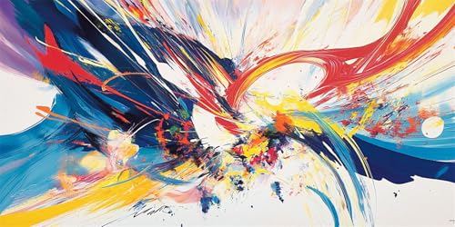 Malen Nach Zahlen Erwachsene Groß Abstrakt, Malen Nach Zahlen Erwachsene Groß Bunt, Paint by Numbers Leinwand XXL 80x40 cm, DIY Kreativ Bastelset Handgemalt Ölgemälde Home Décor, Mädchen Geschenk T323 Malen Nach Zahlen Erwachsene Groß Abstrakt, Malen Nach Zahlen Erwachsene Groß Bunt, Paint by Numbers Leinwand XXL 80x40 cm, DIY Kreativ Bastelset Handgemalt Ölgemälde Home Décor, Mädchen Geschenk T323 von Tamalsj