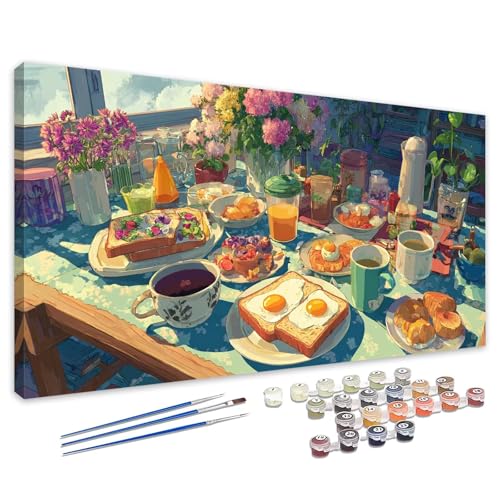 Malen Nach Zahlen Küche, Malen Nach Zahlen Kinder ab 7 Essen Paint by Numbers Adult, DIY Ölgemälde Basteln Erwachsene mit Pinseln und Acrylfarben für Home Deko, Geschenke für Frauen 20x40cm 4L-324 Malen Nach Zahlen Küche, Malen Nach Zahlen Kinder ab 7 Essen Paint by Numbers Adult, DIY Ölgemälde Basteln Erwachsene mit Pinseln und Acrylfarben für Home Deko, Geschenke für Frauen 20x40cm 4L-324 von Tamalsj