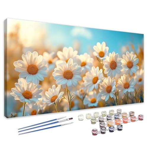 Malen Nach Zahlen Landschaft, Malen Nach Zahlen Kinder ab 7 Blume Paint by Numbers Adult, DIY Ölgemälde Basteln Erwachsene mit Pinseln Acrylfarben für Home Deko, Geschenke für Frauen 20x40cm 4L-918 Malen Nach Zahlen Landschaft, Malen Nach Zahlen Kinder ab 7 Blume Paint by Numbers Adult, DIY Ölgemälde Basteln Erwachsene mit Pinseln Acrylfarben für Home Deko, Geschenke für Frauen 20x40cm 4L-918 von Tamalsj