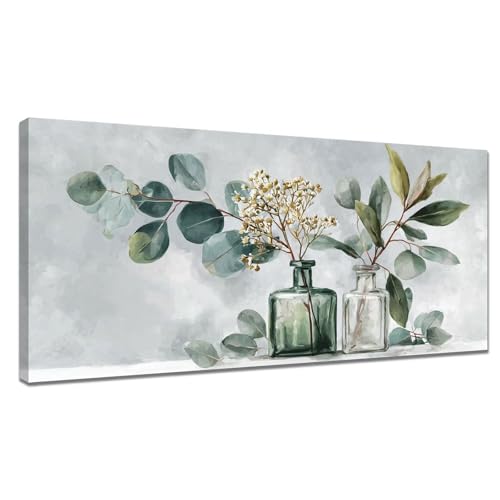 Malen Nach Zahlen XXL Blume 60x120cm, Malen Nach Zahlen Erwachsene Vase, Paint by Numbers mit Pinseln und Acrylfarben, DIY Ölgemälde Set Erwachsene für Zimmer Deko, Geschenke Frauen/ Männer Y3-1064 von Tamalsj