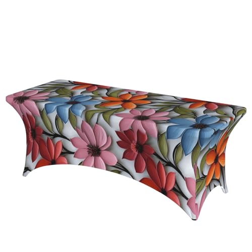 Blumen-Wandkunstdruck, professionell, stilvoll, rechteckig, Tischdecke, einfache Installation Blumen-Wandkunstdruck, professionell, stilvoll, rechteckig, Tischdecke, einfache Installation von Tamiger