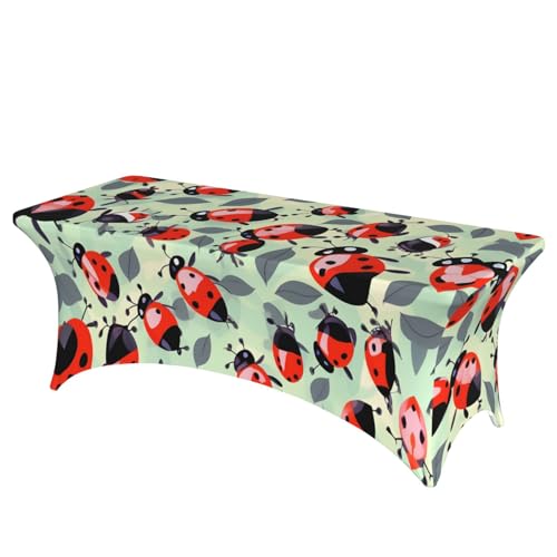 Ladybugs Cartoon-Muster, professionell, stilvoll, rechteckig, Tischdecke, einfache Installation Ladybugs Cartoon-Muster, professionell, stilvoll, rechteckig, Tischdecke, einfache Installation von Tamiger
