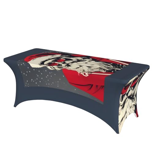 Niedlicher Weihnachtsmann-Druck, professionell, stilvoll, rechteckige Tischdecke, saubere Tischdecke, einfache Installation Niedlicher Weihnachtsmann-Druck, professionell, stilvoll, rechteckige Tischdecke, saubere Tischdecke, einfache Installation von Tamiger