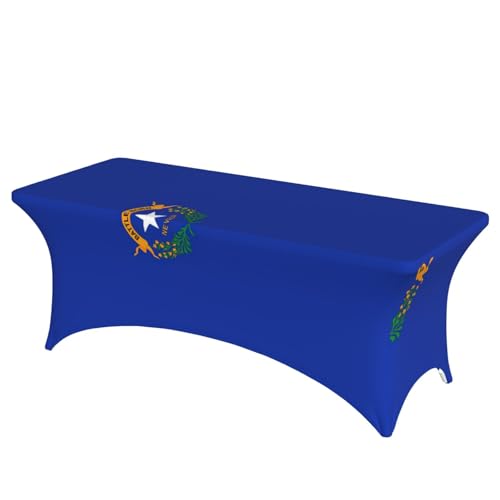 Professionelle, stilvolle rechteckige Tischdecke mit Nevada-Flagge, einfache Installation Professionelle, stilvolle rechteckige Tischdecke mit Nevada-Flagge, einfache Installation von Tamiger