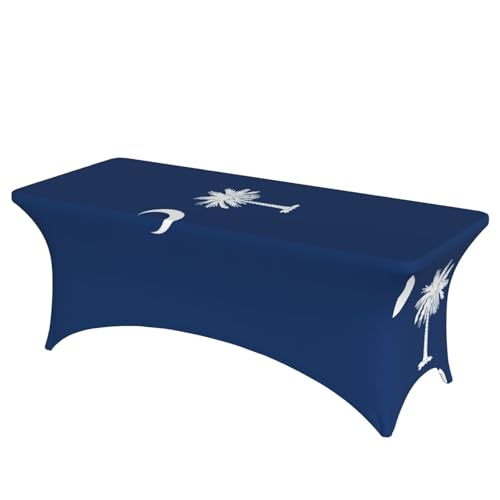 South Carolina Flaggen-Druck, professionell, stilvoll, rechteckige Tischdecke, saubere Tischdecke, einfache Installation South Carolina Flaggen-Druck, professionell, stilvoll, rechteckige Tischdecke, saubere Tischdecke, einfache Installation von Tamiger