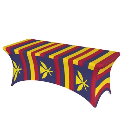 Tischdecke, Motiv Flagge des Königreichs Hawaii, professionell, stilvoll, rechteckig, einfache Installation Tischdecke, Motiv Flagge des Königreichs Hawaii, professionell, stilvoll, rechteckig, einfache Installation von Tamiger