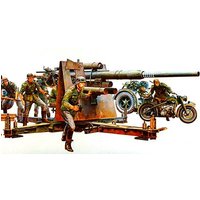 German 8,8 mm Gun Flak 36/37 German 8,8 mm Gun Flak 36/37 von Tamiya