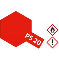 PS-20 Neon Rot Polycarbonat 100ml von Tamiya