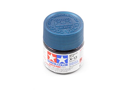 Tamiya X13 Acrylfarbe, Metallblau Tamiya X13 Acrylfarbe, Metallblau von TAMIYA