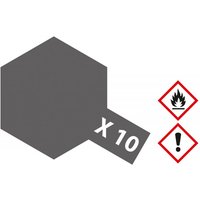 X-10 Gun Metall - glänzend [23 ml] von Tamiya
