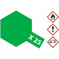 X-25 Klar-Grün - glänzend [10 ml] von Tamiya