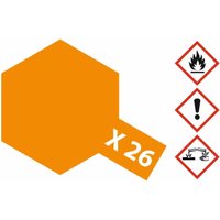 X-26 Klar-Orange - glänzend [10 ml] von Tamiya