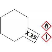 X-35 Klarlack - seidenmatt [10ml] von Tamiya