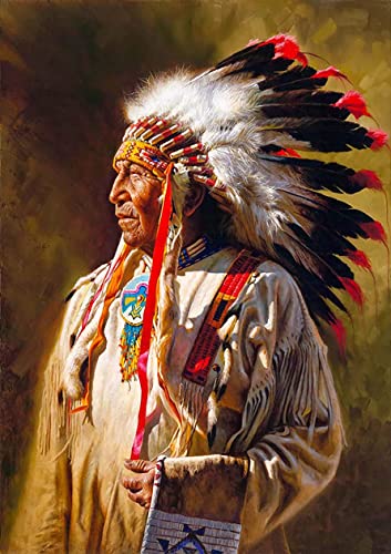 Tamseen DIY Diamond Painting Farbige Indianer, 5D Diamant Painting Bilder Indianer, Diamant Painting Kunst Bild Kinder Erwachsene Strass Kreuzstich Sets Für Stickerei Die Wände dekorieren 30X40 cm Tamseen DIY Diamond Painting Farbige Indianer, 5D Diamant Painting Bilder Indianer, Diamant Painting Kunst Bild Kinder Erwachsene Strass Kreuzstich Sets Für Stickerei Die Wände dekorieren 30X40 cm von Tamseen