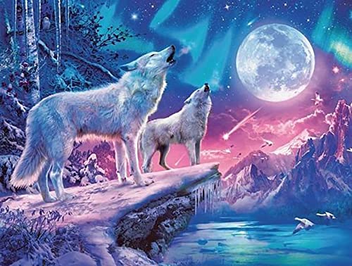 Tamseen DIY Diamond Painting Wolf, 5D Diamant Painting Bilder Tiere, Diamant Painting Kunst Bild Kinder Erwachsene Strass Kreuzstich Sets Für Stickerei Die Wände dekorieren 30X40 cm Tamseen DIY Diamond Painting Wolf, 5D Diamant Painting Bilder Tiere, Diamant Painting Kunst Bild Kinder Erwachsene Strass Kreuzstich Sets Für Stickerei Die Wände dekorieren 30X40 cm von Tamseen
