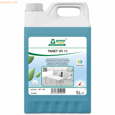 Tana-Chemie Green Care Reiniger TANET SR 15 0712480 5l von Tana-Chemie