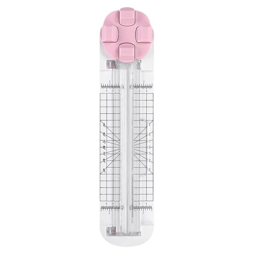 Papierschneider Mit Schieber, 4-in-1 Multifunktioneller Papierschneider, 35,5 X 8,3 Cm Für Bastelprojekte, Verpackungen, Geschenkeinwickeln Und Scrapbooking von Tanakeji