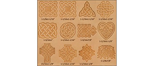 Tandy Leather Factory Keltisches Stempel-Set:, Sonstige, Mehrfarbig, 4.13 x 17.24 x 21.68 cm von Tandy Leather
