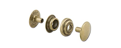Line 24 Snaps Antique Brass 10/pk Item #1263-04 by Tandy Leather Factory Line 24 Snaps Antique Brass 10/pk Item #1263-04 by Tandy Leather Factory von Tandy Leather