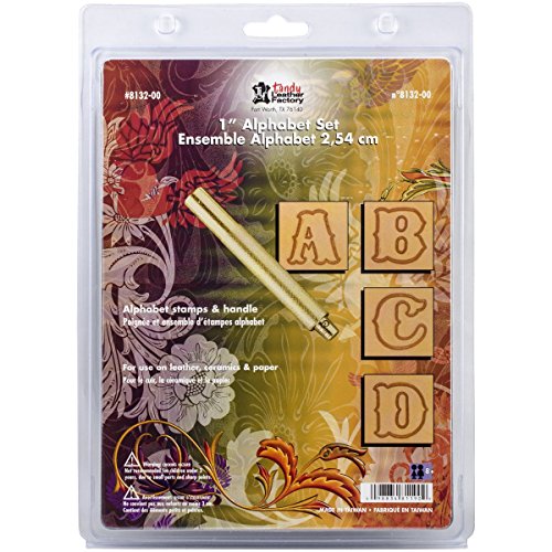 Tandy Leather Craftool 8132-00 Standard-Alphabet-Set, 25 mm Tandy Leather Craftool 8132-00 Standard-Alphabet-Set, 25 mm von Tandy Leather
