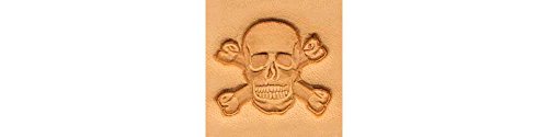 Tandy Leather Skull & Crossbone 3D Leather Stamping Tool by von Tandy
