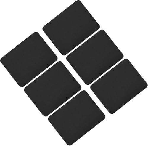 Reparaturflicken für Kleidung innen und außen, schwarz, stabil, Stoffflicken, marineblau, Hosenflicken für Löcher, 6 Stück Reparaturflicken für Kleidung innen und außen, schwarz, stabil, Stoffflicken, marineblau, Hosenflicken für Löcher, 6 Stück von Tangseajiao