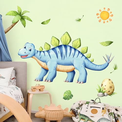 Tanlaby Blau Dinosaurier Groß Wandaufkleber Dinosaurier Set Wandsticker Dschungel Tiere Palmen Wanddeko für Jungen und Mädchen Babyzimmer Kinderzimmer Spielzimmer Tanlaby Blau Dinosaurier Groß Wandaufkleber Dinosaurier Set Wandsticker Dschungel Tiere Palmen Wanddeko für Jungen und Mädchen Babyzimmer Kinderzimmer Spielzimmer von Tanlaby
